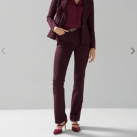 White House Black Market Bootcut Trouser Pants with Lift, Shape + Stretch 10 - Picture 2 of 6